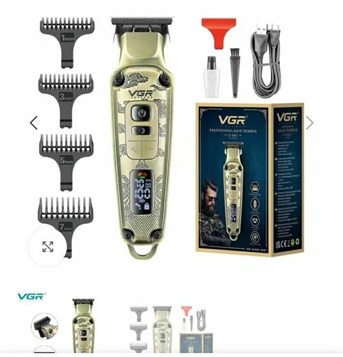 ماشین اصلاح سر و صورت VGR v-901
